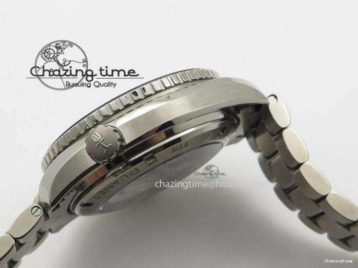 0401 Upgraded Planet Ocean Professional Titanium V6F Best Edition 45mm on Titanium Bracelet A 8280